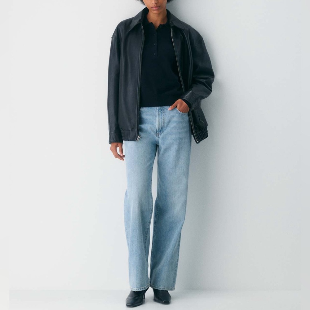 Denim Forum Light Blue Flare & Wide Leg Jeans
